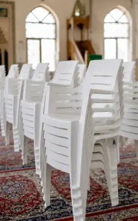 صندلی پلاستیکی میز ناهارخوری