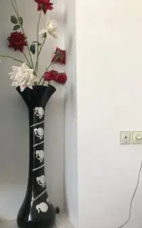 گلدان شیشه ای