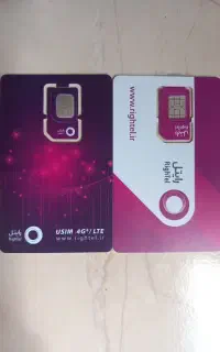 فروش۲عددسیم کارت اعتباری رایتل(۳پانچ)