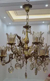 لوستر تمام برنز(۴شاخه)۸شعله