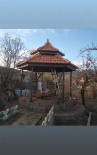 آلاچیق پارکینگ سایبان جوشکاری سرویس پله سقف سوله