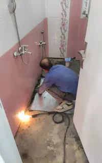 تاسیسات،نشتیابی(رفعنم گرفتگی)لوله کش شیرالات۲۴