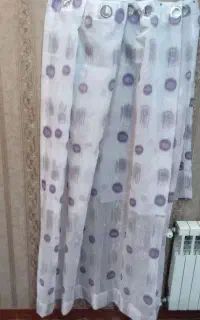 پرده تمیز و سالم