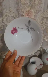 سرویس شکوفه والتر وظروف گل رز ورق بزنید