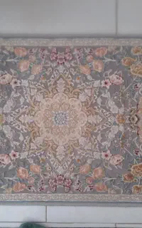 پادری فرش گل برجسته جدید ۲ عدد