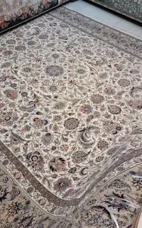 فرش ۱۲۰۰شانه نگین مشهد صادراتی زیر فی