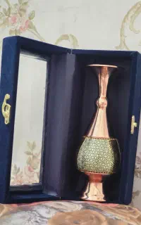 تنگ دکوری مس و خاتم‌کاری اصیل