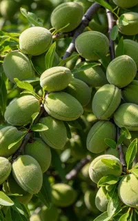 بادام پربار وتضمینی