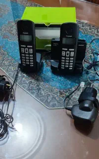 تلفن بی سیم دو گوشی گیگاست