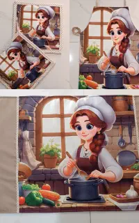 دوخت سرویس آشپزخانه