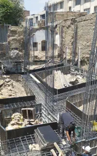 اجرای آرماتور بندی و سقف