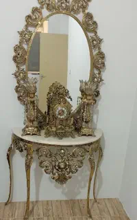 آینه شمدان برنز