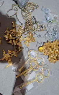 وسایل سنگ مصنوعی و شمع