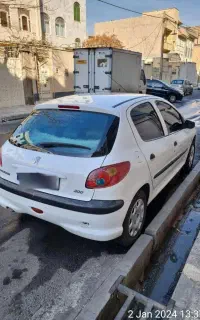 پژو ۲۰۶ تیپ۲ مدل ۹۰