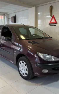 پژو 206 اس دی دوگانه کارخانه بدون رنگ
