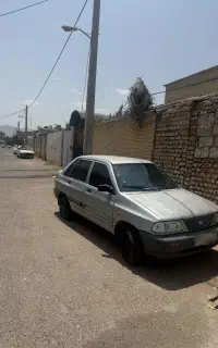 پراید ۱۴۱ مدل ۸۶ نقره ای