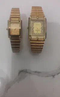 دوساعت زنانه ومردانه نو