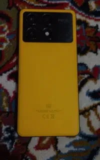 گوشی پوکو x6proرنگ زرد،درحد نو