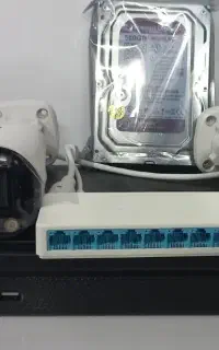 پک کامل دو عدد دوربین تحت شبکه ۵ مگاپیکسل