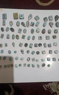 85 عدد فیروزه نیشابوری یکجا