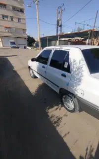 پراید مدل 95 معاوضه  هم دارم باپژو 405