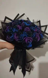 گل، گل روبانی، هدیه، دسته گل