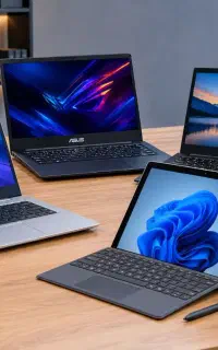 فروش نقد و اقساط انواع لپ‌تاپ آکبند و استوک