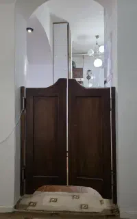 درب بادبزنی درب کابویی
