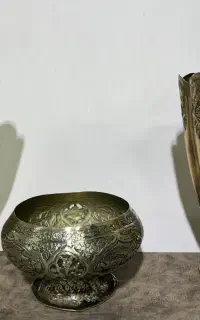 گلدان و قندان قدیمی