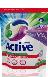 پاد لباسشویی 26 گرمی 15 تایی 8 عددی اکتیو