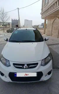 کوییک r سقف مشکی بون رنگ و ضربه