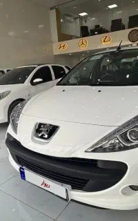 ۲۰۷ اتومات صفر سفید و مشکی
