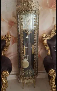 ساعت دیواری برنجی