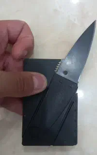 چاقو کارتی خاص.اندازه کارت بانکی.جیبی