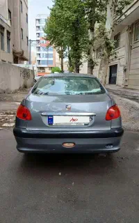 پژو 206SD (TU5) موتور بزرگ آریان