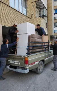وانت بار مزدا کرایه با کارگر حرفه ای نازلترین قیمت