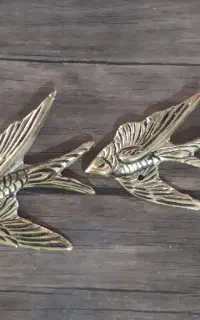 سه پرستوی  تزئینی دیوارکوب