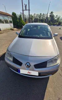 مگان 2000 اتومات وارداتی بدون رنگ