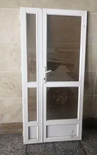 درب دو لنگه آلومینیومی