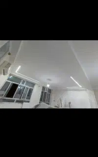 نقاشی  ساختمان و لکه گیری .اجرای لاین و نور پردازی