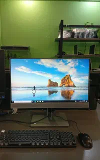 ال این وان i5 نسل 9 برند HP بسیار تمیز با گارانتی