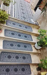 فرش کناره و ۵ عدد پادری