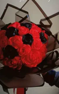 دسته گل ربانی رز