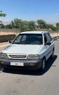 پراید سفید مدل ۸۱ نیمه انژکتور