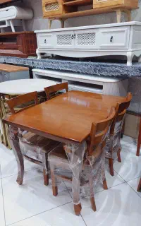 نهار خوری  چوبی و فلزی