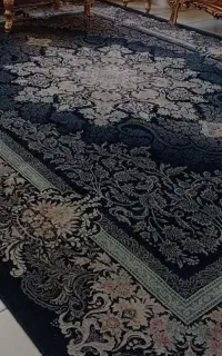 قالی ۱۲ متری سورمه ای