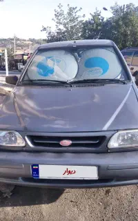 پراید 141 دور رنگ مدل 90 بدونه یک ریال خرج