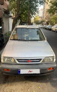 پراید صبا نقره ایی