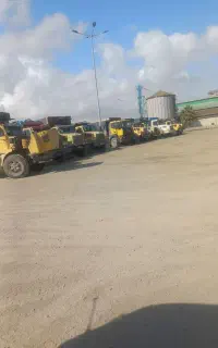 حمل گندم وجو تک ده چرخ تریلی