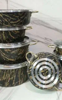 قابلمه چهارده پارچه ماربل